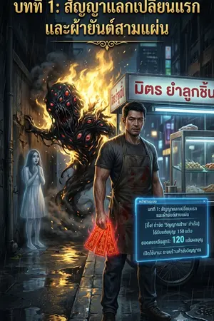 ปกนิยาย นายหน้าสองภพ