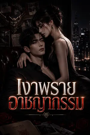 ปกนิยาย เงาพรายอาชญากรรม