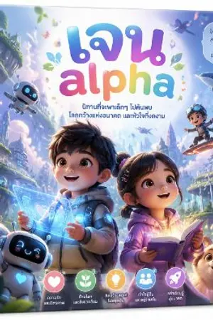 ปกนิยาย นิทาน Gen Alpha
