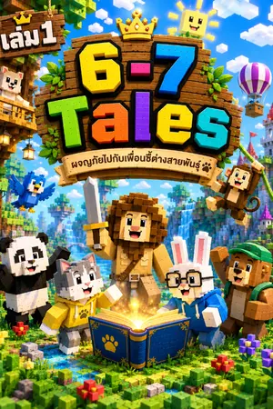 ปกนิยาย 6-7 Tales นิทานตัวป่วน