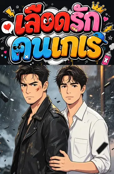 ปกนิยาย เลือดรักคนเกเร