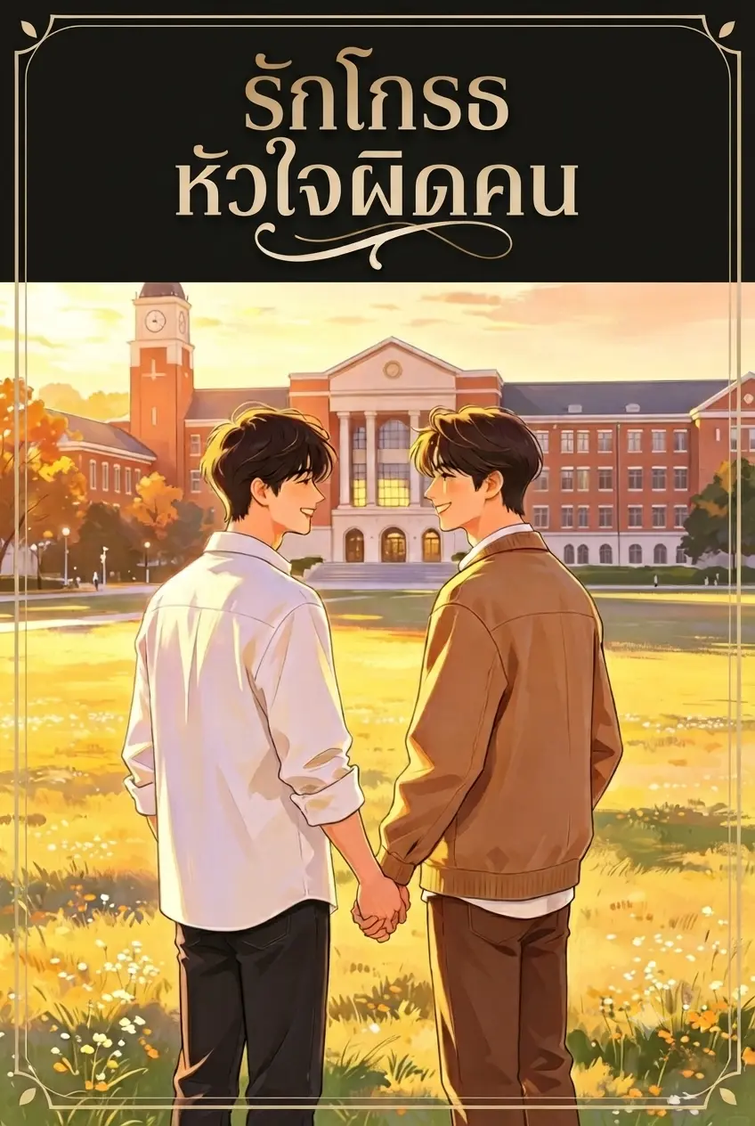 ปกนิยาย รักโกรธ..หัวใจผิดคน