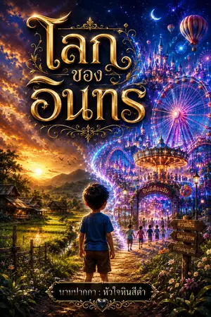 ปกนิยาย โลกของอินทร
