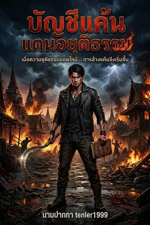 ปกนิยาย บัญชีแค้นแดนอยุติธรรม