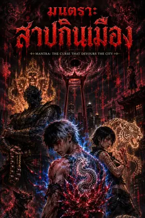 ปกนิยาย มนตรา สาปกินเมือง
