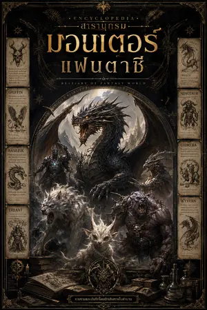 ปกนิยาย สารานุกรม : มอนสเตอร์แฟนตาซี