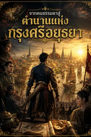 ปกนิยาย จากคนธรรมดาสู่ตำนานแห่ง กรุงศรีอยุธยา