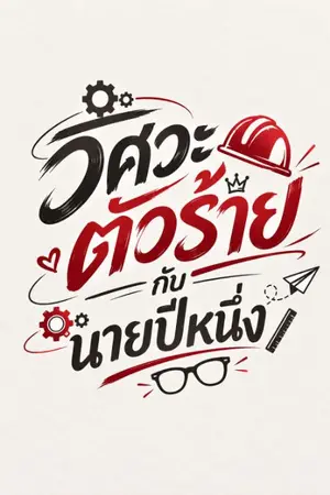 ปกนิยาย วิศวะตัวร้าย กับนายปีหนึ่ง