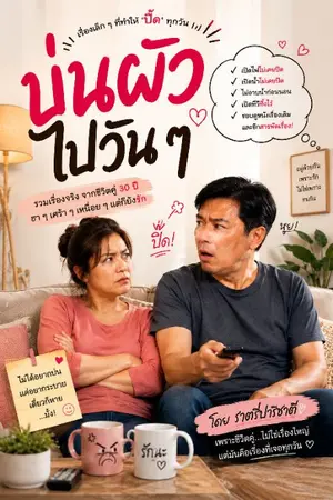 ปกนิยาย บ่นผัวไปวัน ๆ