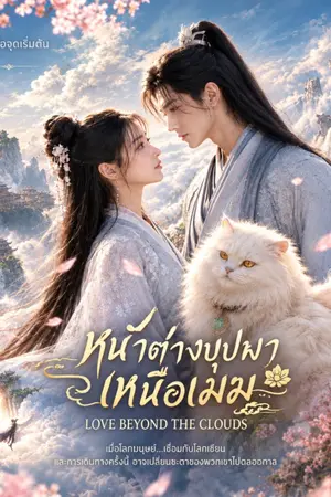 ปกนิยาย หน้าต่างบุปผาเหนือเมฆ