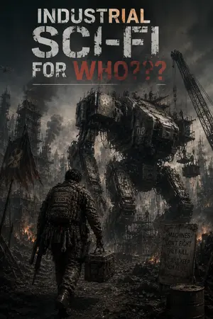 ปกนิยาย INDUSTRIAL SCI-FI FOR WHO???