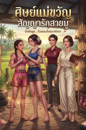 ปกนิยาย ศิษย์แม่ขวัญ สัญญารักสายมู