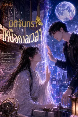 ปกนิยาย มิติจันทรา เหนือกาลเวลา