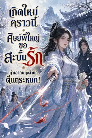 ปกนิยาย เกิดใหม่คราวนี้ ศิษย์พี่ใหญ่ขอสะบั้นรัก ทำเอาคนทั้งสำนักตื่นตระหนก!