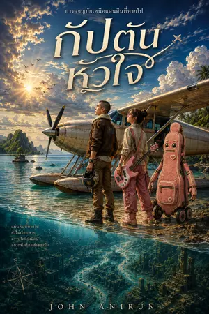 ปกนิยาย กัปตันหัวใจ
