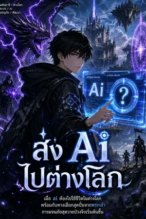 ปกนิยาย ส่ง Ai ไปต่างโลก