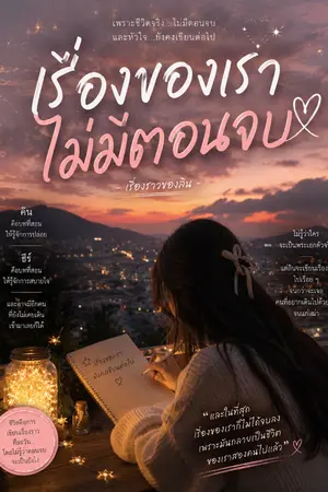 ปกนิยาย เรื่องของเราที่ไม่มีตอนจบ