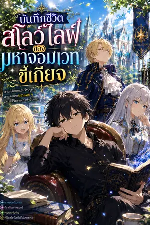 ปกนิยาย บันทึกชีวิตสโลว์ไลฟ์ของมหาจอมเวทขี้เกียจ