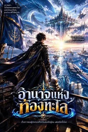 ปกนิยาย อำนาจแห่งท้องทะเล