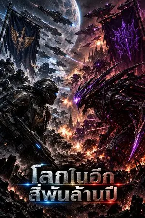 ปกนิยาย โลกในอีก4000ล้านปี
