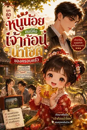 ปกนิยาย หนูน้อยคนนี้คือเจ้าก้อนนำโชคของครอบครัว