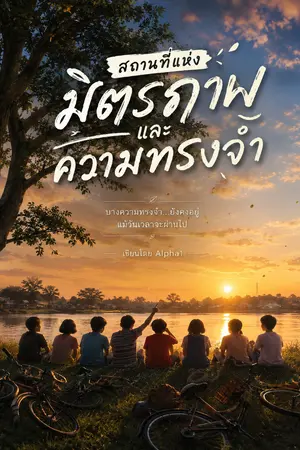 ปกนิยาย สถานที่แห่งมิตรภาพและความทรงจำ