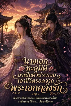 ปกนิยาย ฉันทะลุมิติมาเป็นตัวประกอบเอาตัวรอดพระเอกคลั่งรัก