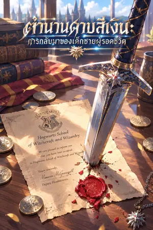 ปกนิยาย [Fic harry potter] ตำนานดาบสีเงิน: การกลับมาของเด็กชายผู้รอดชีวิต