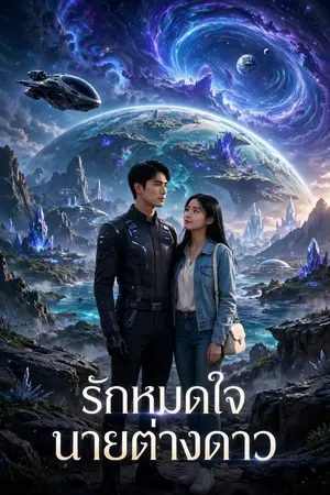 ปกนิยาย รักหมดใจนายต่างดาว