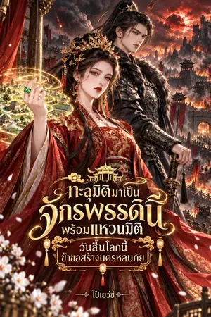 ปกนิยาย ทะลุมิติมาเป็นจักรพรรดินีพร้อมแหวนมิติ วันสิ้นโลกนี้ข้าขอสร้างนครหลบภัย