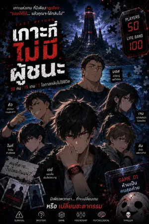 ปกนิยาย LAST RETURN — เกาะที่ไม่มีผู้ชนะ