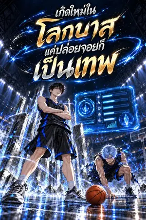 ปกนิยาย นิยายแปล เกิดใหม่ในโลกบาส แค่ปล่อยจอยก็เป็นเทพ