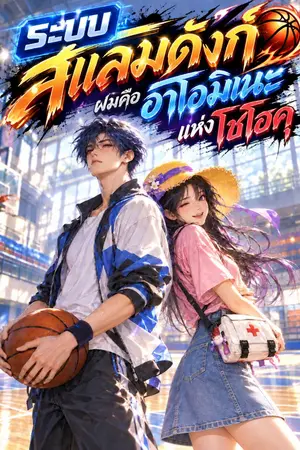 ปกนิยาย ระบบสแลมดังก์ ผมคืออาโอมิเนะแห่งโชโฮคุ