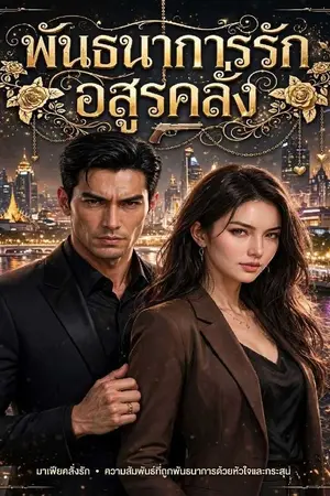 ปกนิยาย พันธนาการรัก อสูรคลั่ง