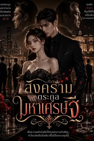 ปกนิยาย สงครามตระกูลมหาเศรษฐี