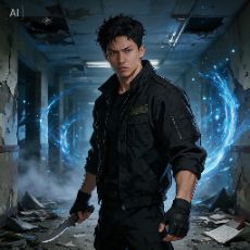 ปกนิยาย ผมจะเป็นคนดีในโลกสวะนี่ให้ได้เลย