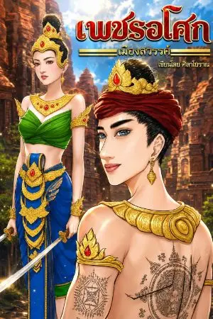 ปกนิยาย เพชรอโศกเมืองสวรรค์
