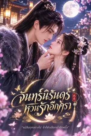 ปกนิยาย จันทร์นิรันดร์ หวนรักอีกครา