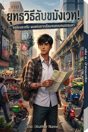 ปกนิยาย ยุทธวิธีขมังเวท(ขอร้องละครับ ผมแค่อยากเรียนจบแบบคนธรรมดา)