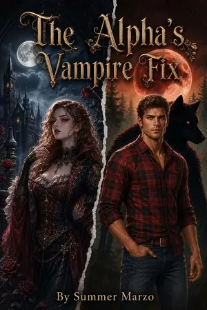ปกนิยาย The Alpha´s Vampire Fix (ใครบอกว่าผมโหด? ก็แค่จ่าฝูงหมาป่าที่กำลังหาวิธีแก้คำสาปให้แวมไพร์แถวนี้เฉยๆ!)