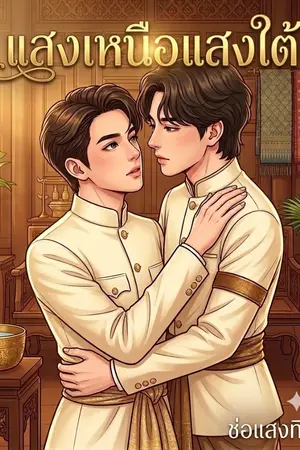 ปกนิยาย แสงเหนือแสงใต้