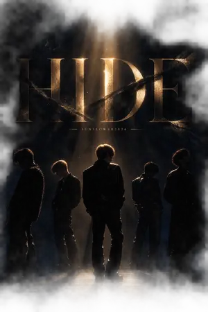 ปกนิยาย HIDE | Five Boys, One Dream
