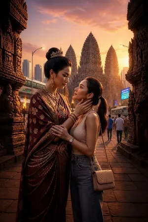 ปกนิยาย เรื่องคนหลงยุค