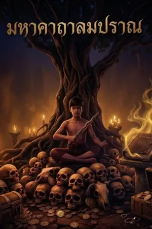 ปกนิยาย มหาคาถาลมปราณ