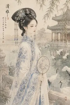 ปกนิยาย พระสนมอินโทรเวิร์ต