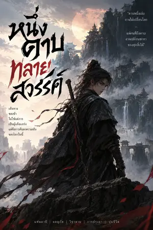 ปกนิยาย หนึ่งดาบทลายสวรรค์
