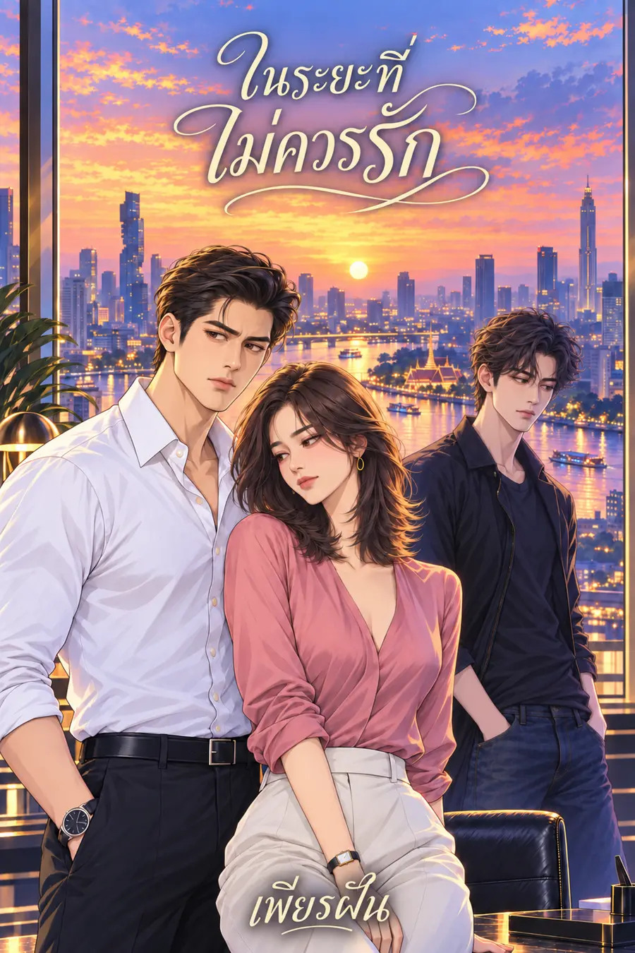 ปกนิยาย ในระยะที่ไม่ควรรัก