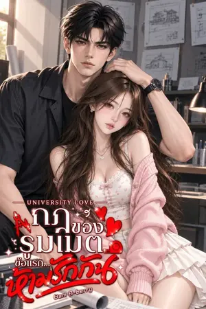 ปกนิยาย กฎของรูมเมตข้อแรก...ห้ามรักกัน