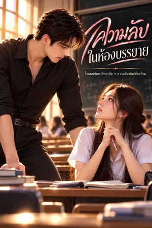ปกนิยาย ความลับในห้องบรรยาย