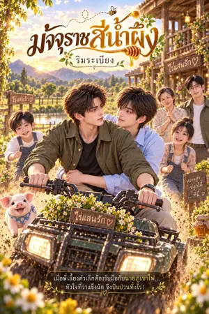 ปกนิยาย มัจจุราชสีน้ำผึ้ง